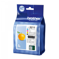 Original Brother LC3211 CMYK Multipack Ink Cartridges (LC3211VAL)