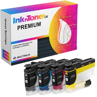 Compatible Brother LC424 CMYK Multipack Ink Cartridges (LC424VAL)