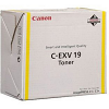 Original Canon C-EXV19 Yellow Toner Cartridge (0400B002)