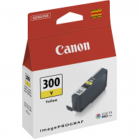 Original Canon PFI-300Y Yellow Ink Cartridge (4196C001)