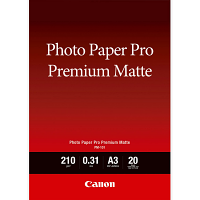 Original Canon PM-101 210gsm A3 Photo Paper - 20 Sheets (8657B006)