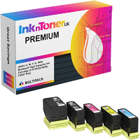 Compatible Epson 202XL C, M, Y, K, PBK Multipack High Capacity Ink Cartridge (C13T02G74010) T02G7 Kiwi