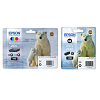 Original Epson 26XL C, M, Y, K, PB Multipack High Capacity Ink Cartridges (C13T26314012 / C13T26364010) T2631 & T2636 Polar Bear