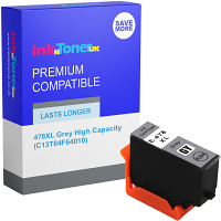 Compatible Epson 478XL Grey High Capacity Ink Cartridge (C13T04F64010) T04F6 Squirrel