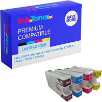 Compatible Epson 79XL CMYK Multipack High Capacity Ink Cartridges (T7901 / T7902 / T7903 / T7904) Tower of Pisa