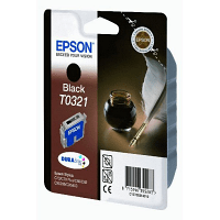 Original Epson T0321 Black Ink Cartridge (C13T03214010)