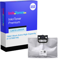 Compatible Epson T9661 Black Extra High Capacity Ink Cartridge (C13T966140)
