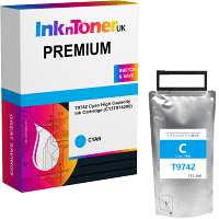 Compatible Epson T9742 Cyan High Capacity Ink Cartridge (C13T974200)