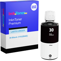 Compatible HP 30 Black Ink Bottle (1VU29AE)