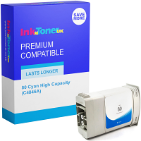 Premium Remanufactured HP 80 Cyan High Capacity Ink Cartridge (C4846A)