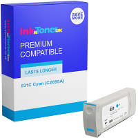 Premium Remanufactured HP 831C Cyan Latex Ink Cartridge (CZ695A)
