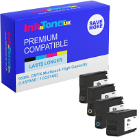 Compatible HP 953XL CMYK Multipack High Capacity Ink Cartridges (L0S70AE/ F6U16AE/ F6U17AE/ F6U18AE)