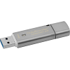 Original Kingston Data Traveler Locker+ G3 8GB Silver USB 3.0 Flash Drive (DTLPG3/8GB)