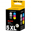 Original Kodak Verite 5XL Black & Colour Combo Pack High Capacity Ink Cartridges (AL11UK)