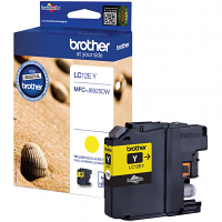 Original Brother LC-12EY Yellow Ink Cartridge (LC12EY)