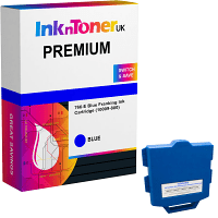 Compatible Pitney Bowes 766-E Blue Franking Ink Cartridge (10009-800)