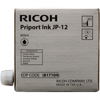 Original Ricoh JP12 Black Ink Cartridge (817104)