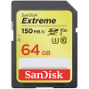 Original SanDisk Extreme Class 10 64GB SDXC Memory Card (SDSDXV6064GGNCIN)