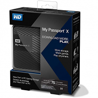 Original Western Digital My Passport X 3TB USB 3.0 External Hard Drive (WDBCRM0030BBK-EESN)