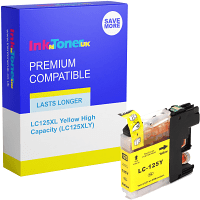 Compatible Brother LC125XL Yellow High Capacity Ink Cartridge (LC125XLY)