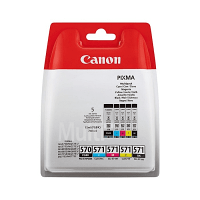 Original Canon PGI-570PGBK / CLI-571 C, M, Y, K Multipack Ink Cartridges (0372C004)