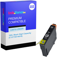 Compatible Epson 16XL Black High Capacity Ink Cartridge (C13T16314010) T1631 Pen and Crossword