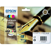 Original Epson 16XL CMYK Multipack High Capacity Ink Cartridges (C13T16364010) T1636 Pen and Crossword