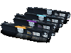 Original Epson S05055 CMYK Multipack High Capacity Toner Cartridges (S050554/ S050555/ S050556/ S050557)