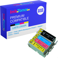 Compatible Epson T0321 / T042 CMYK Multipack Ink Cartridges (T0321 / T0422 / T0423 / T0424)
