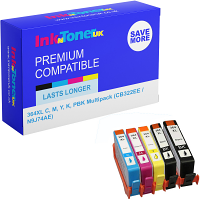 Compatible HP 364XL C, M, Y, K, PBK Multipack Ink Cartridges (CB322EE / N9J74AE)