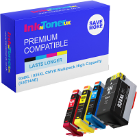 Compatible HP 934XL / 935XL CMYK Multipack High Capacity Ink Cartridges (X4E14AE)