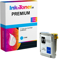 Compatible HP 11 Cyan Ink Cartridge (C4836AE)