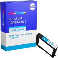 Compatible Lexmark 100XL Cyan High Capacity Ink Cartridge (14N1069E)