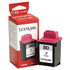 Original Lexmark 80 Colour Ink Cartridge (12A1980E)