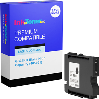 Compatible Ricoh GC31KH Black High Capacity Gel Ink Cartridge (405701)