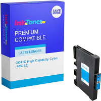 Compatible Ricoh GC41C High Capacity Cyan Gel Ink Cartridge (405762)