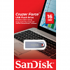 Original SanDisk Cruzer Force 16GB USB 2.0 Flash Drive (SDCZ71-016G-B35)