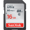 Original SanDisk Ultra Class 10 16GB SDHC Memory Card (SDSDUNC016GGN6IN)