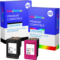 HP 300 Black & Colour Combo Pack Ink Cartridges (CN637EE)