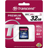 Original Transcend Premium Class 10 32GB SDHC Memory Card (TS32GSDU1)