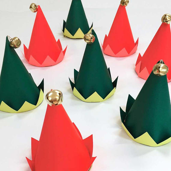 Christmas elf hats