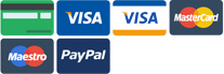 We accept all major credit & debit cards